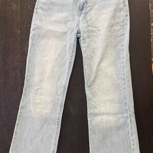 PISTOLA ALLY SUPER HIGH RISE ANKLE BOOT JEANS. ENDLESS VINTAGE WASH. SZ 26.